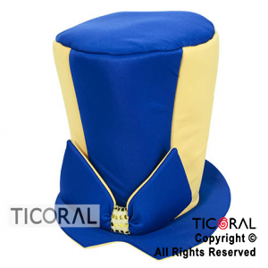 SOMBRERO GALERA MEDIANA CON MOO EQUIPO BOCA JUNIORS x 1